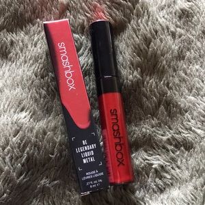 Smashbox liquid metal lipstick CRIMSON CHROME